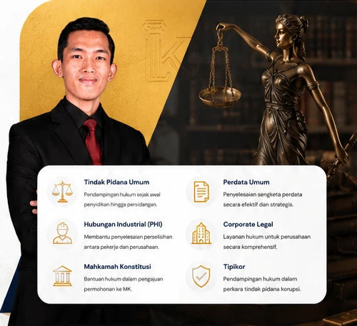 Foto Pengacara Tindak Pidana Umum & Konsultan Hukum Berpengalaman
